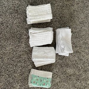 20 cloth diapers